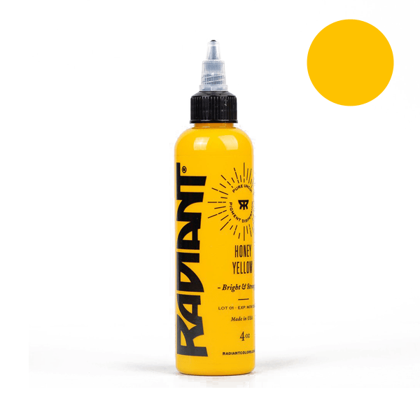 Radiant Ink Honey Yellow – Tattoo Everything Supplies
