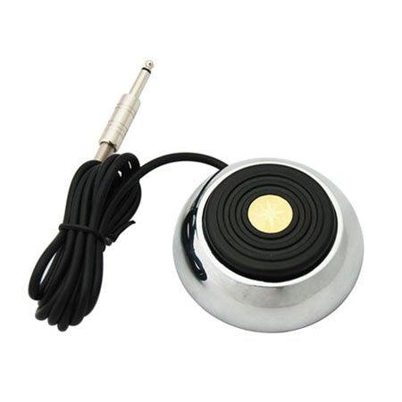 Heavy Duty 360 Circular Footswitch - Stainless Steel - Tattoo Everything Supplies