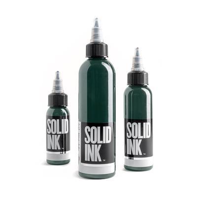 Solid Ink - Dark Green - Tattoo Everything Supplies