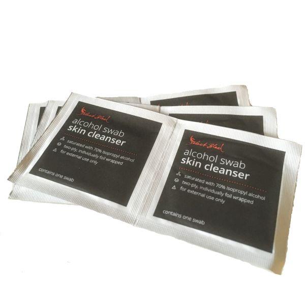 Select Black Alcohol 70% IPA Swabs - Tattoo Everything Supplies