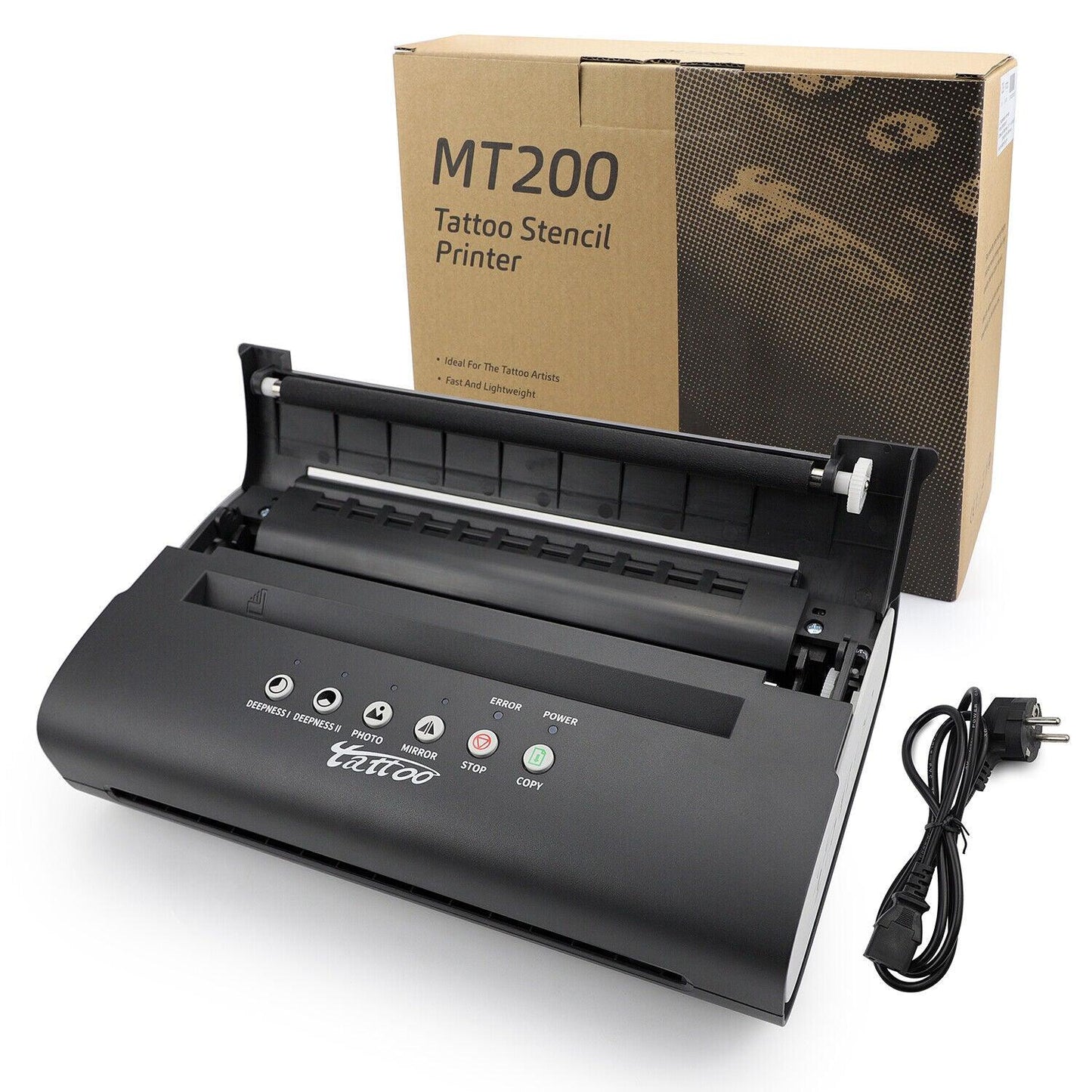 MT200 Tattoo Stencil Printer Transfer Thermal Copier Machine - Tattoo Everything Supplies