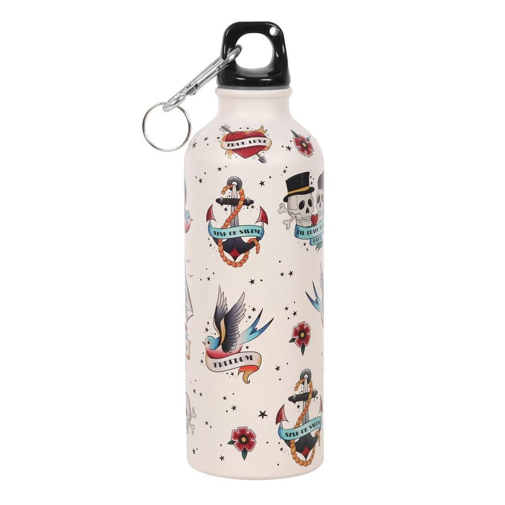 Traditional Tattoo - Metal Water Bottle - Tattoo Everything Supplies