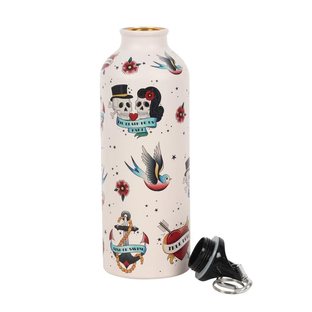 Traditional Tattoo - Metal Water Bottle - Tattoo Everything Supplies