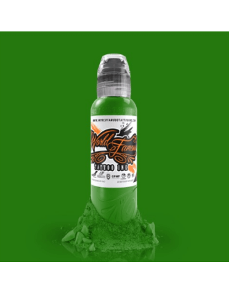 World Famous ink Oleg Light Green 1oz - Tattoo Everything Supplies
