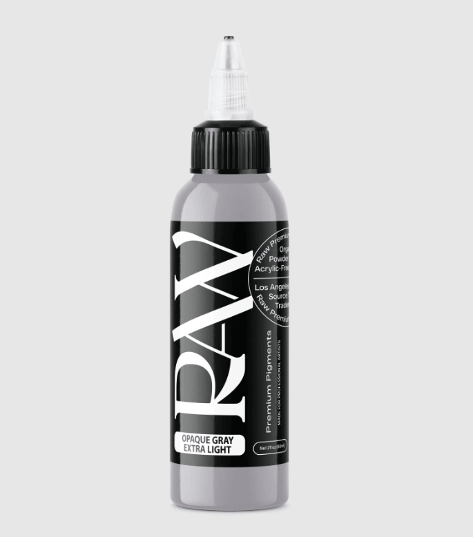 RAW Tattoo Ink - Opaque Grays Set 3 - Tattoo Everything Supplies