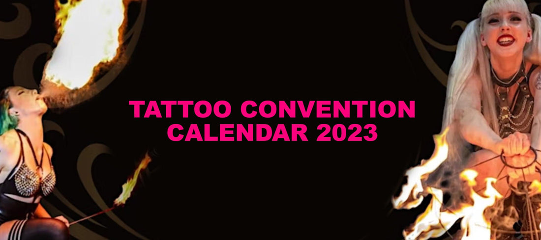 UK Tattoo Convention Calendar 2023