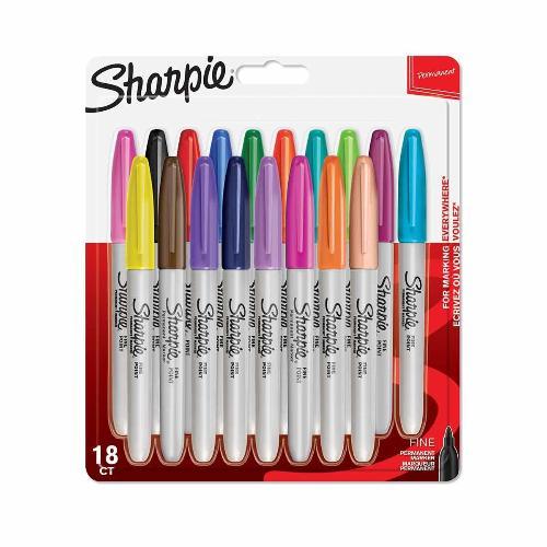 Sharpie Marker Pens Pack of 18 - Tattoo Everything Supplies