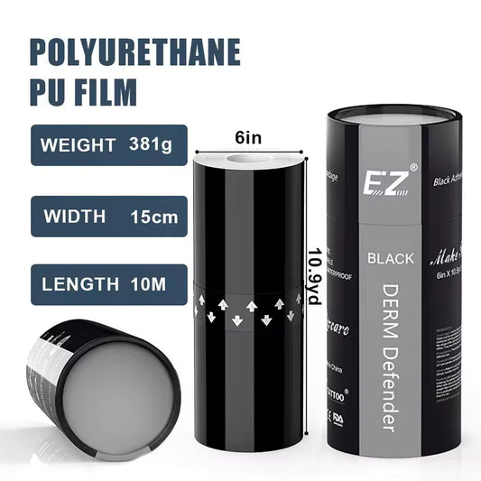 EZ Derm Defender BLACK Adhesive Protective Shield