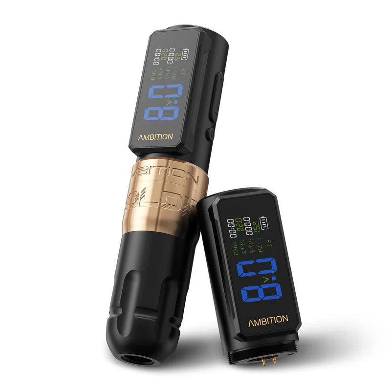 Soldier Ambition 270S Wireless Rotary Tattoo Machine 5mm - 2 batteries