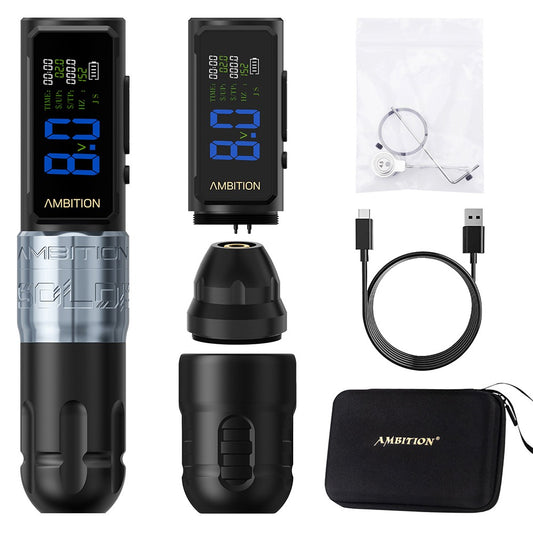 Soldier Ambition 270S Wireless Rotary Tattoo Machine 5mm - 2 batteries