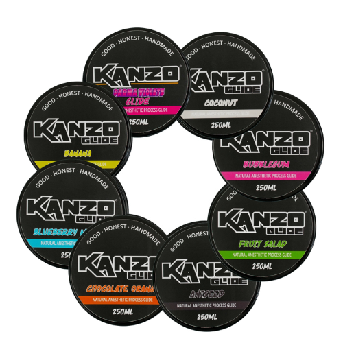Kanzo Natural Anaesthetic Tattoo Glide - 250ml