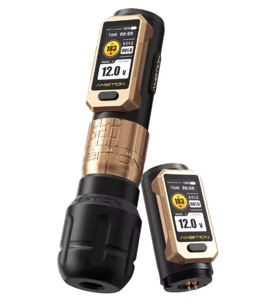 Ambition Soldier 520 Pro Adjustable Wireless Tattoo Machine