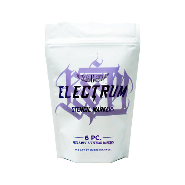 Electrum Refillable Markers - Pack of 6