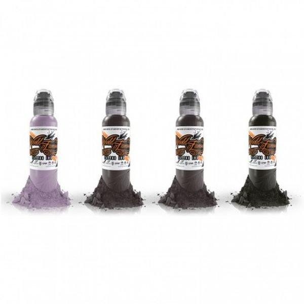 World Famous Tattoo Ink Slovak Blush Skintone Set 30ml - Tattoo Everything Supplies
