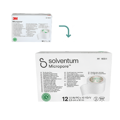 Solventum Microporous Tape - by 3M