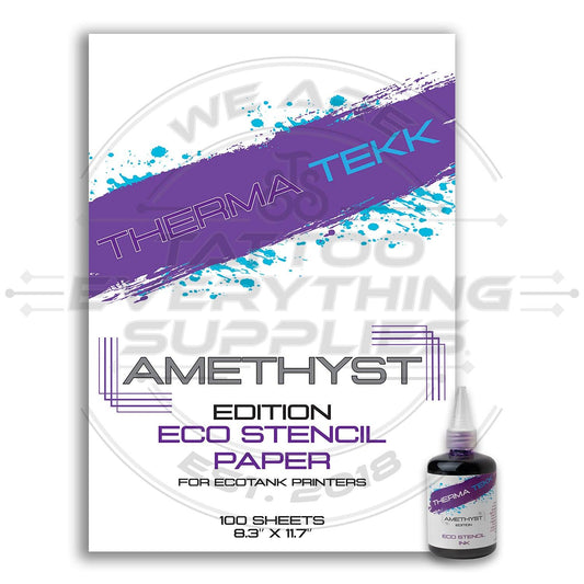 Therma Tekk Amethyst Stencil Printer Ink / Paper Bundle (no CODES) - Tattoo Everything Supplies