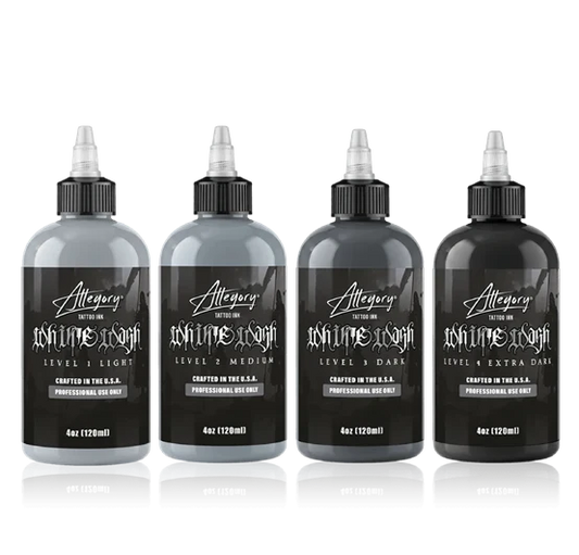 Allegory Ink Hugo Feist Signature Whitewash 4oz Set