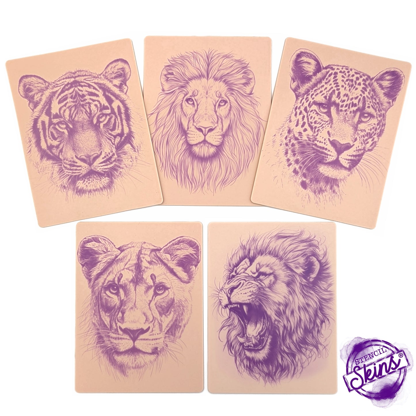 Stencil Skins - Tattoo Practice Skin
