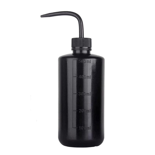 Black Plastic Wash Squeeze Bottle
