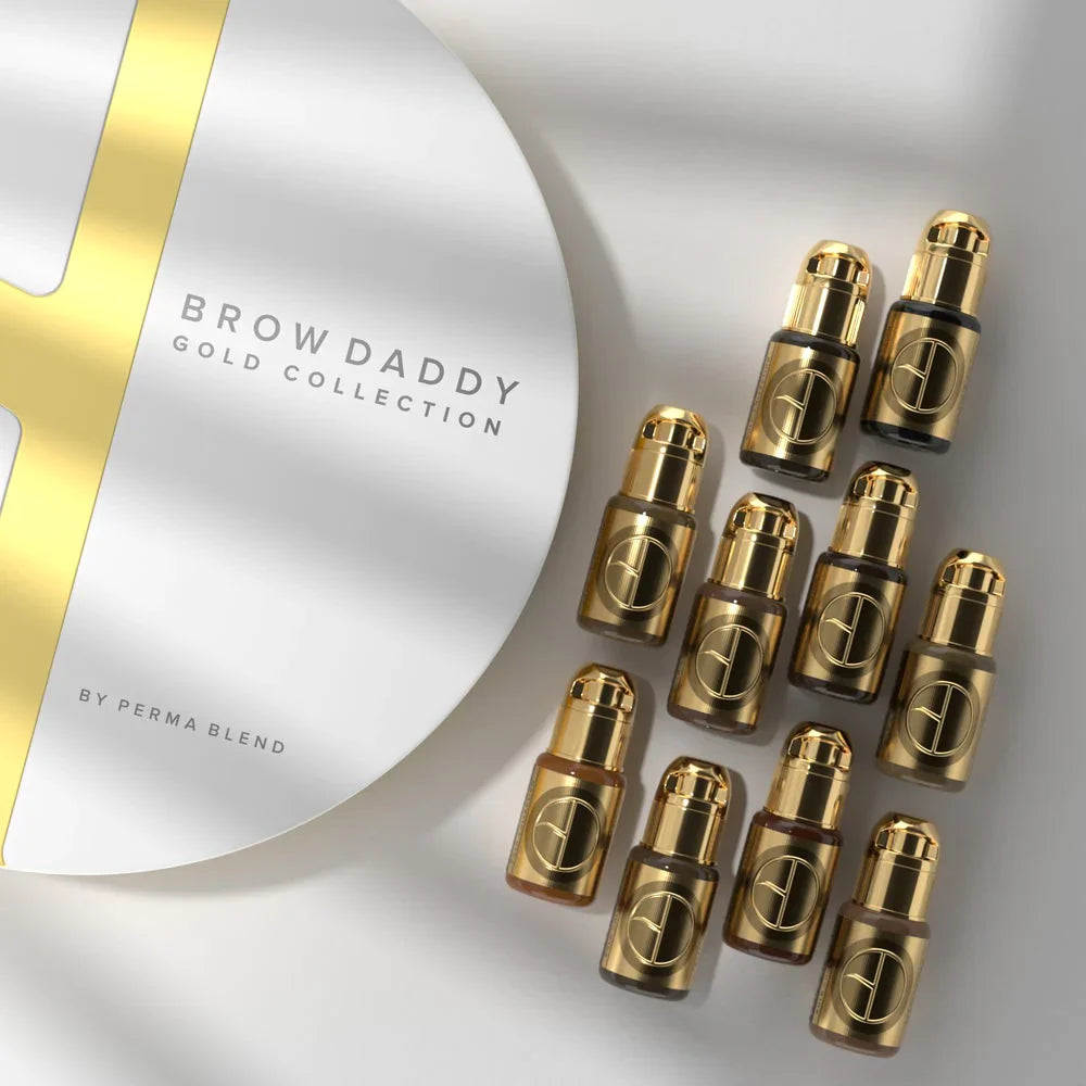 Permablend The Brow Daddy Gold Collection OOD