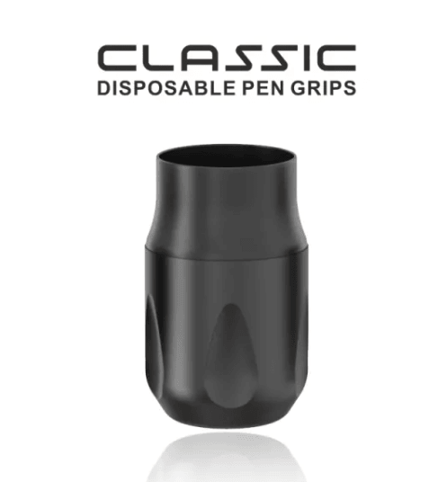 CLASSIC Disposable Pen Grips - Black - Tattoo Everything Supplies