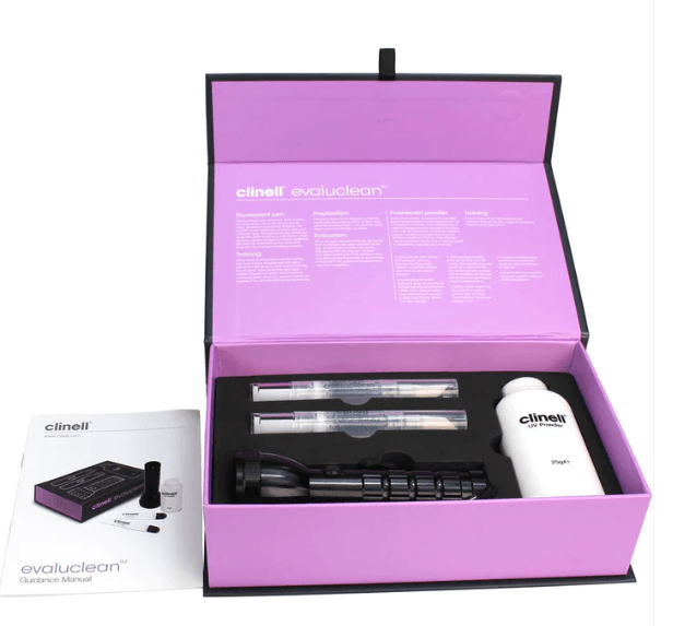 Clinell EvaluClean UV Torch Kit - Tattoo Everything Supplies