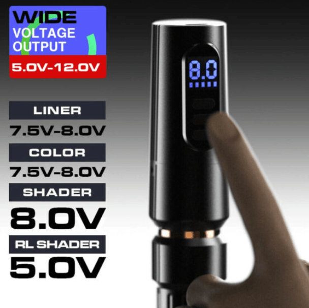 CNC EM149 Wireless Tattoo Pen - Tattoo Everything Supplies