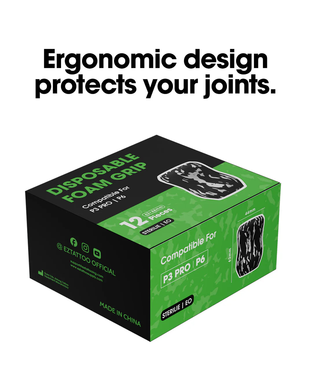 EZ Disposable Tattoo Machine Grips