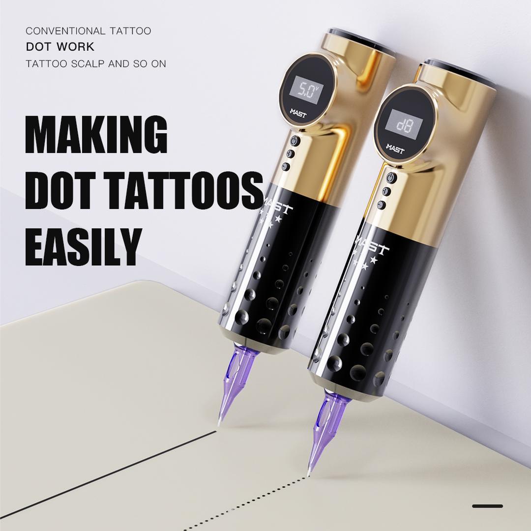 Mast DOTWORK Archer Wireless Battery Rotary Tattoo Pen - Tattoo Everything Supplies