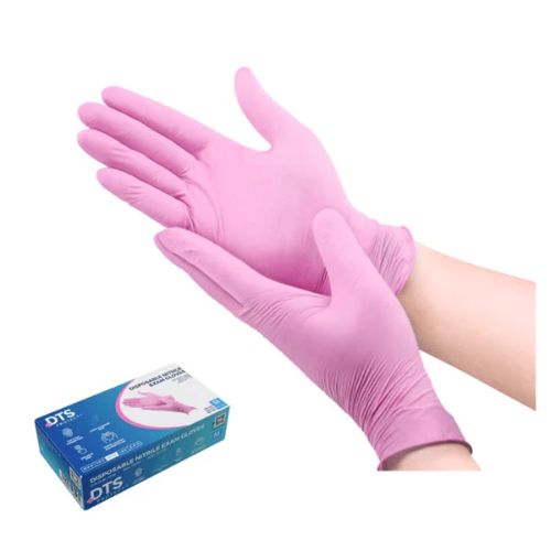 DTS PINK Nitrile Gloves 4.2G