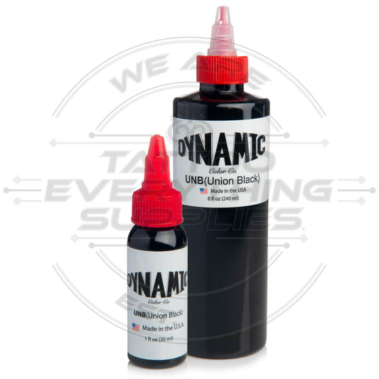 Dynamic Ink Union Black Tattoo Ink - Tattoo Everything Supplies