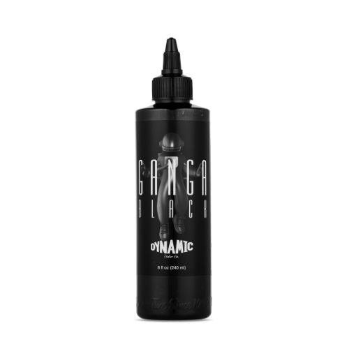 Dynamic Ganga Black Tattoo Ink - 8 oz
