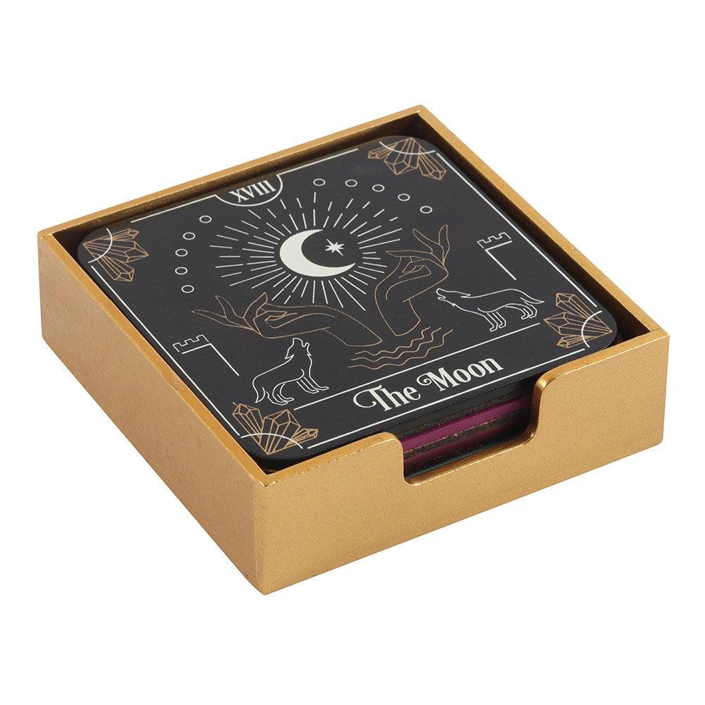 Set of 4 Tarot Coasters - Tattoo Everything Supplies