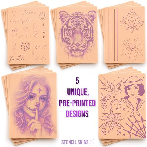 Stencil Skins® Pre-printed - Extra Soft