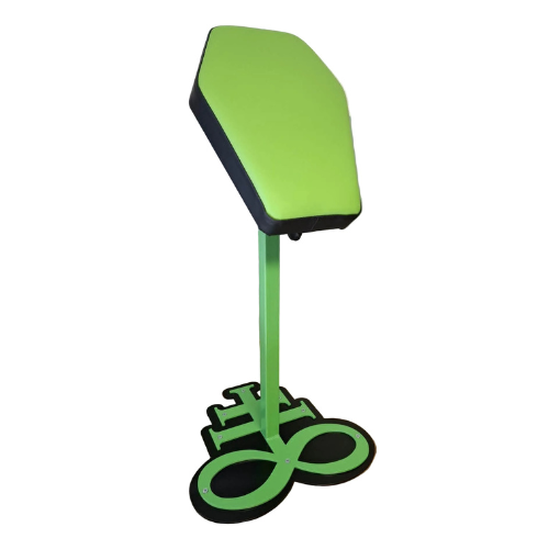Tattoo Addict Customs Leviathan Cross Small Armrest - Lime Green