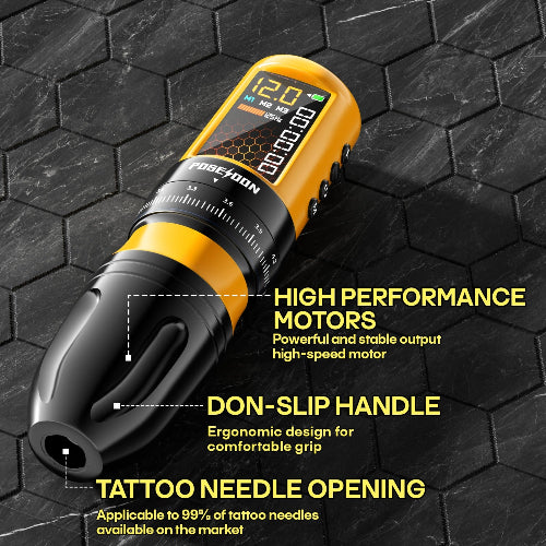 Poseidon Bee Wireless Adjustable Tattoo Pen Machine