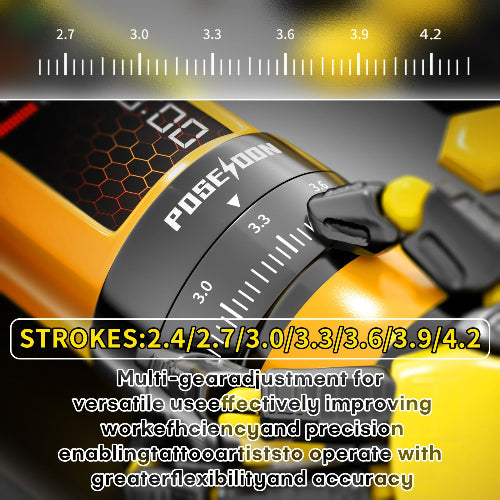 Poseidon Bee Wireless Adjustable Tattoo Pen Machine