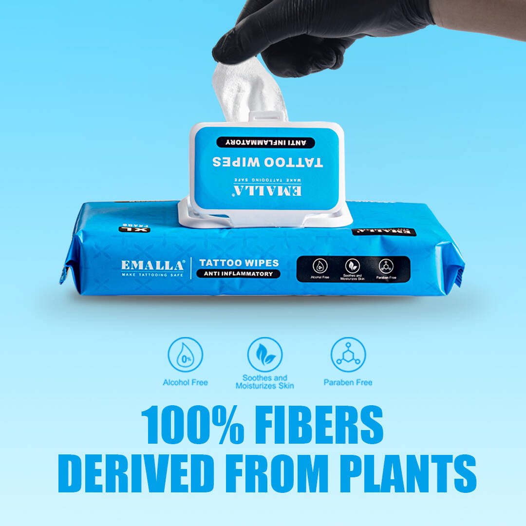 Emalla - Anti Inflammatory Tattoo Wipes