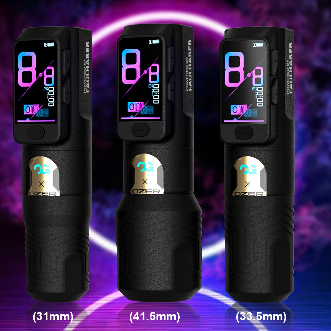 Ozer OG Faulhauber Wireless Tattoo Pen Machine 4.2mm