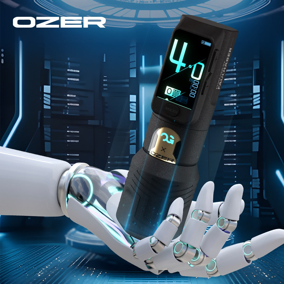 Ozer OG Faulhauber Wireless Tattoo Pen Machine 4.2mm