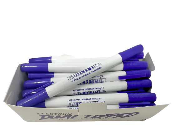 Electrum Disposable Skin Markers - Dual Tipped  - Violet