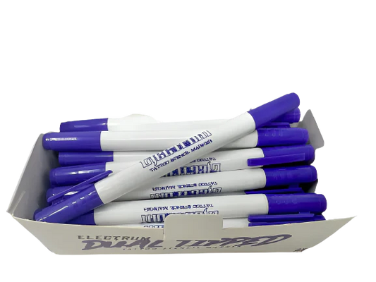 Electrum Disposable Skin Markers - Dual Tipped  - Violet