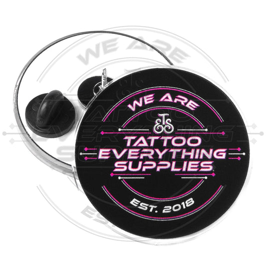 Limited Edition - Tes Tattoo Custom Pins - Tattoo Everything Supplies