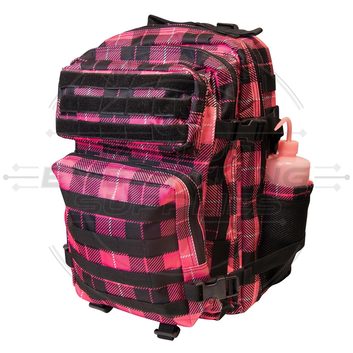 Large Artist Back Pack - Pink Tartan - Tattoo Everything Supplies