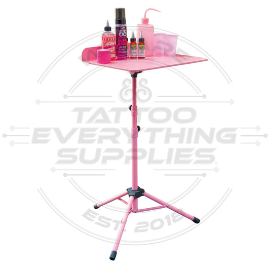 Pink - Mobile Tattoo Tray Workstation