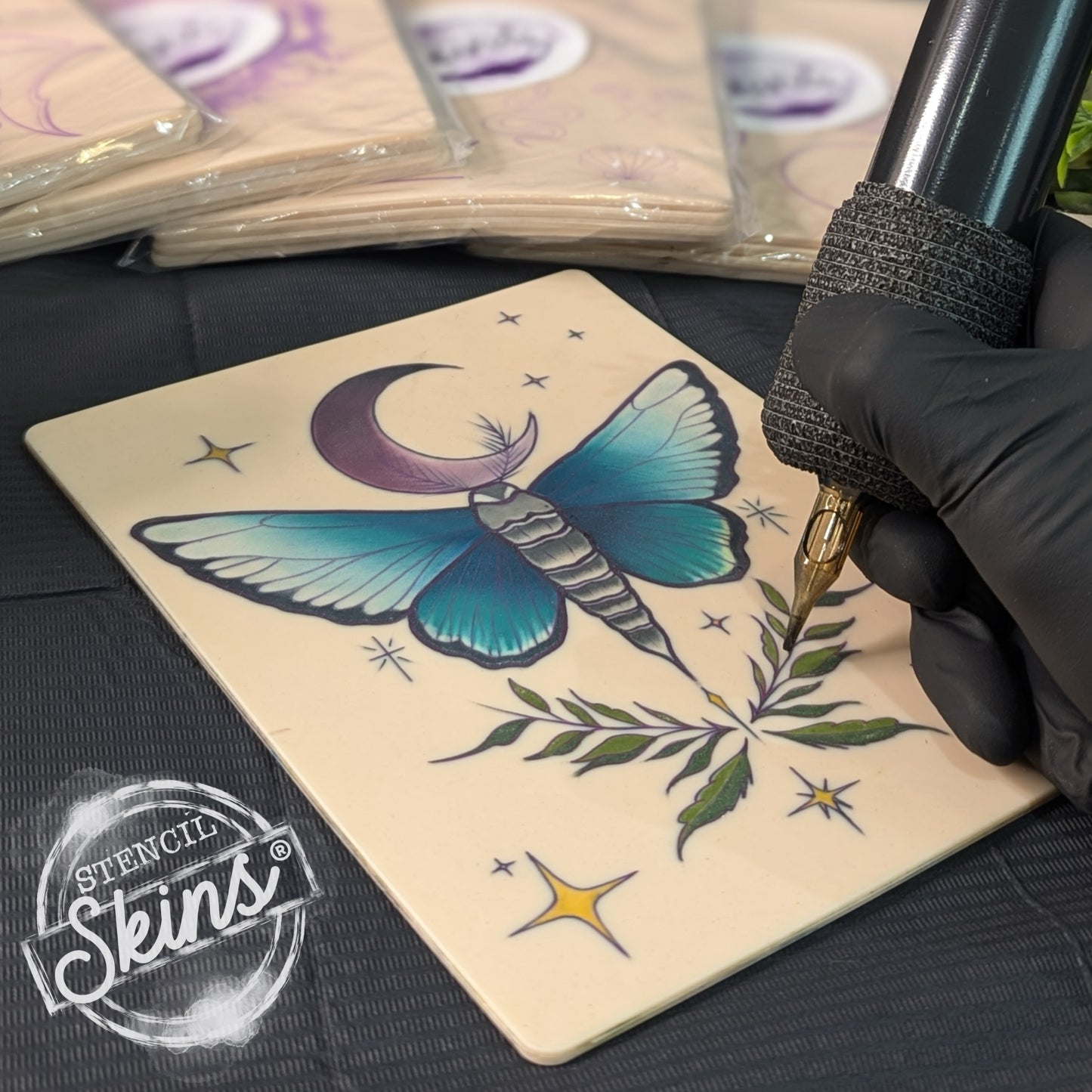 Stencil Skins - Tattoo Practice Skin