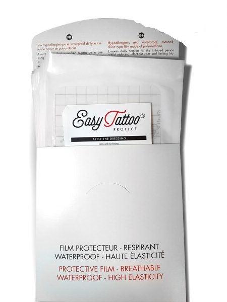 OTZI - Easytattoo® PROTECT – Tattoo Protective film Sachets 10cm x 15cm - Tattoo Everything Supplies