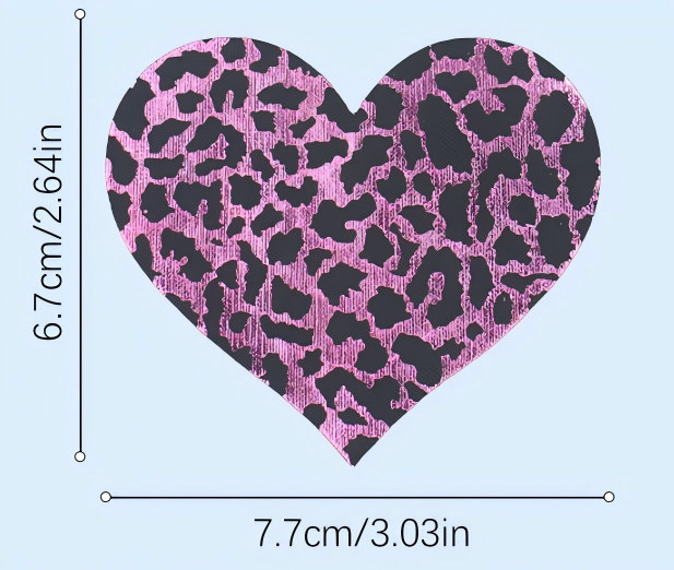Tattoo Pasties - Leopard Pink Print