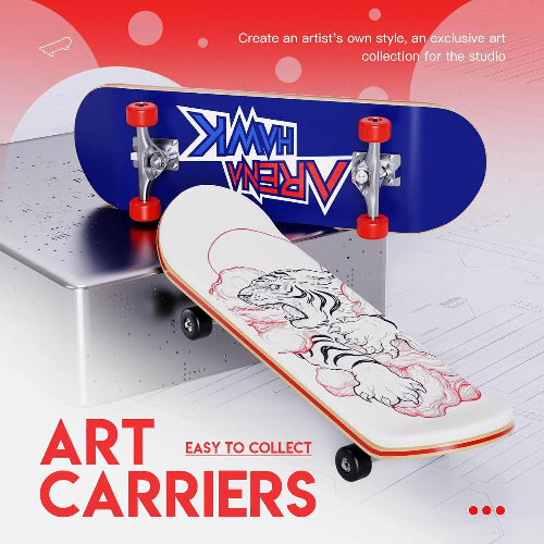 Silicone Practice Skin Fingerboard Mini Skateboard