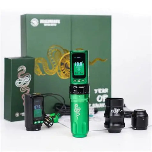 Dragonhawk Fold PRO Wireless Rotary Tattoo Pen - Year of the Snake